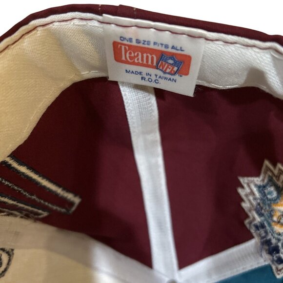 Super Bowl XXX Snapback Hat Sun Devil Stadium Logo 7 NFL Aztec Cap Vintage NWT - Picture 9 of 10